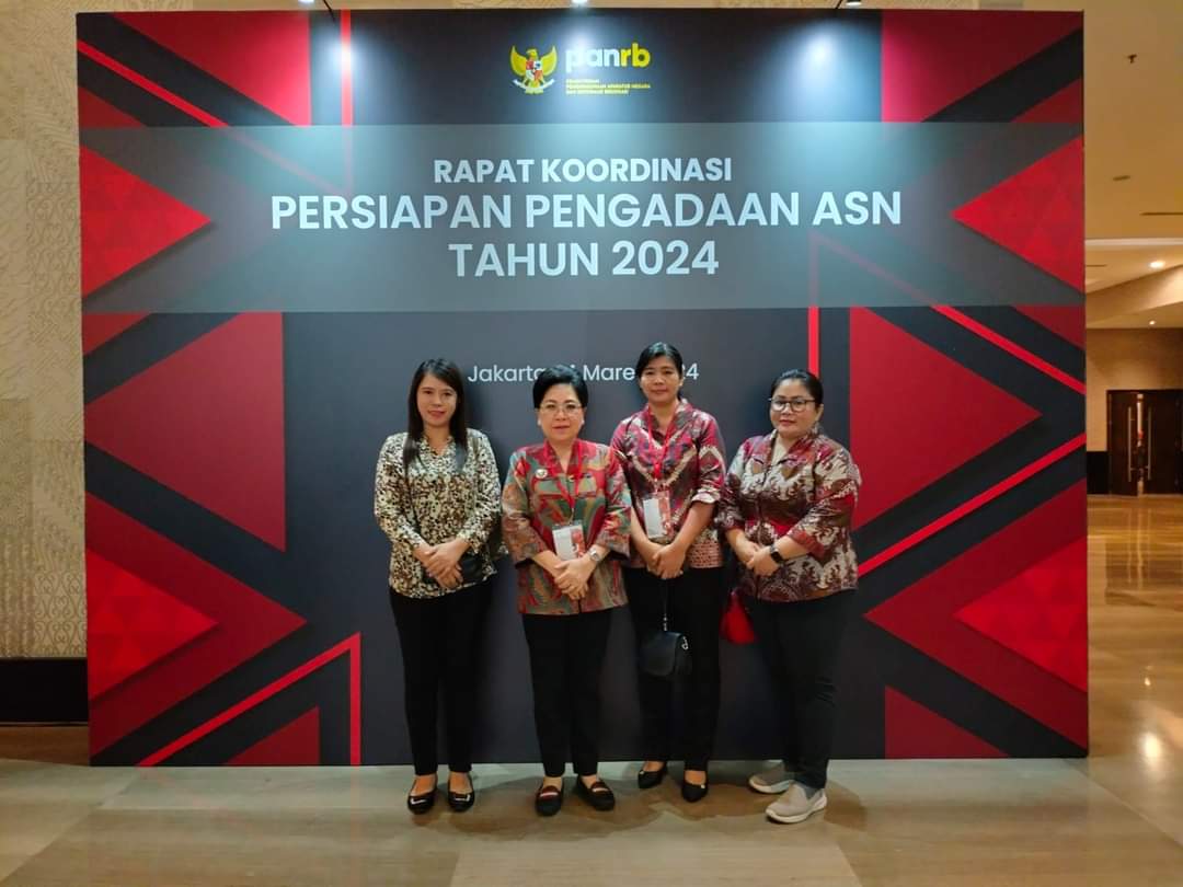 Rakornas Persiapan Pengadaan ASN TA. 2024 di Jakarta, di Hadiri Pj. Bupati Sangihe