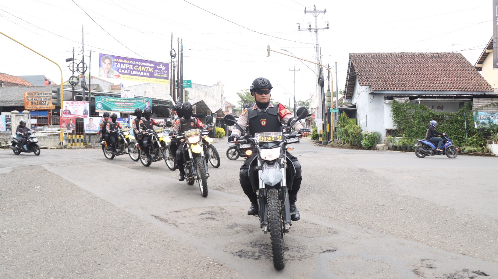 Rumah Kosong Ditinggal Mudik, Polisi Banyumas Intensifkan Patroli Cegah Pencurian