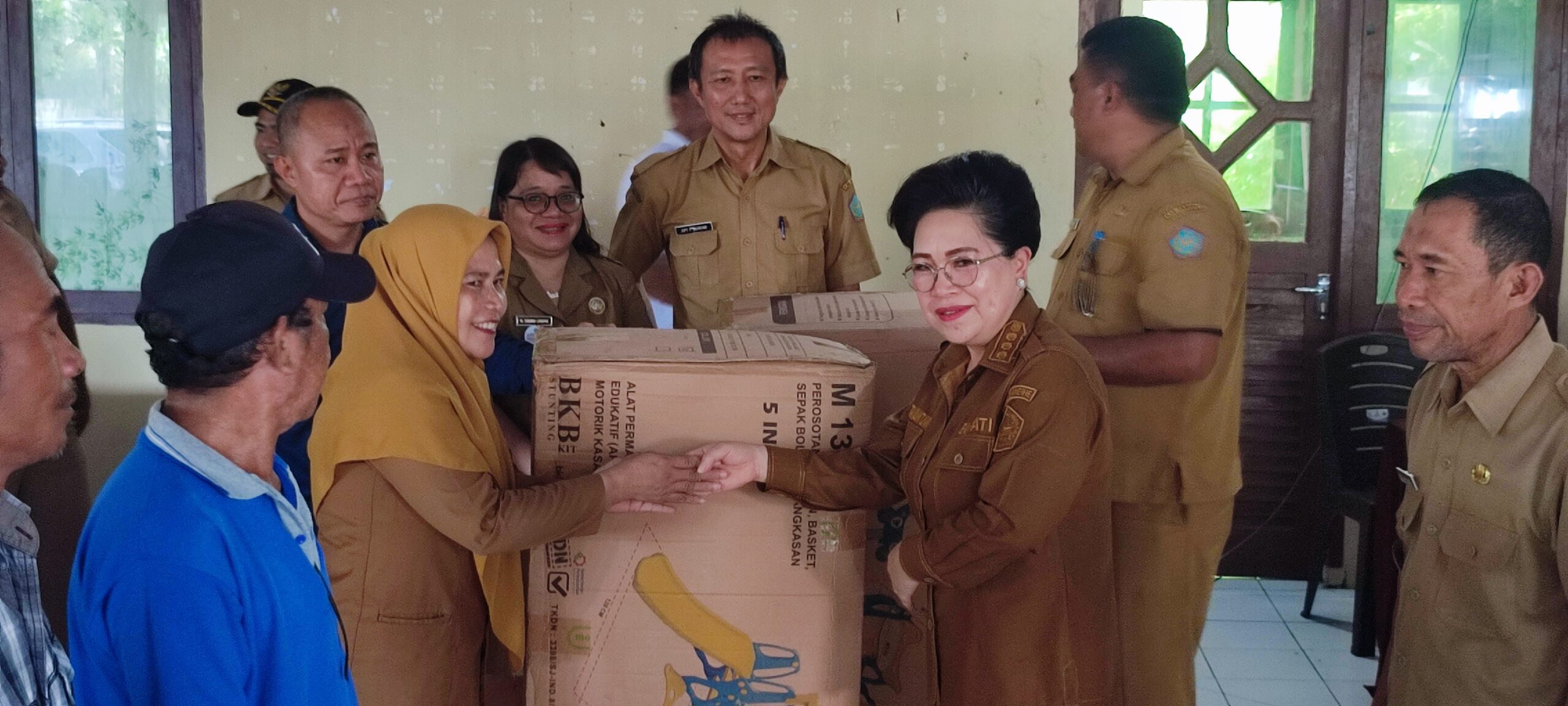 Di Akhir Masa Jabatannya Pj. Bupati Kepulauan Sangihe Kunker di Kec. Tabukan Utara, Sekaligus Pamitan