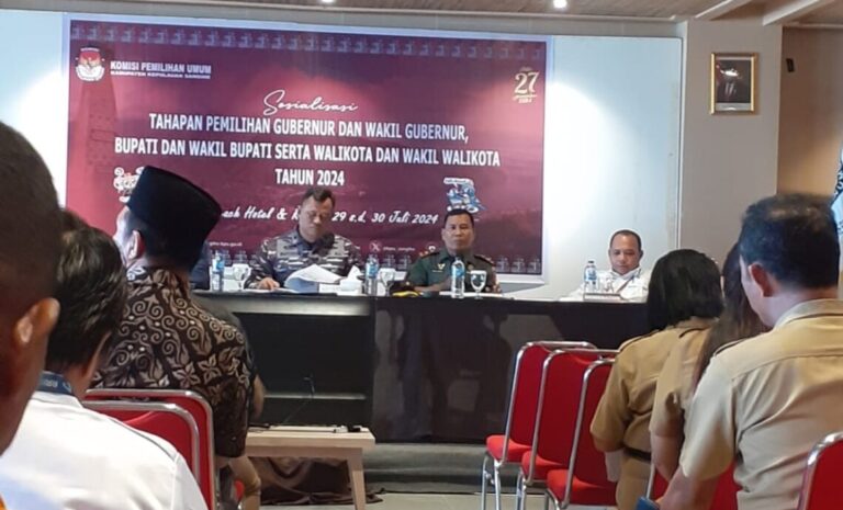 Ketua KPU Kabupaten Sangihe Ajak Semua Pihak, Sukseskan Pemilukada 2024