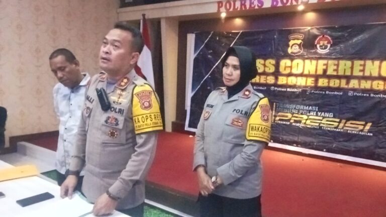 Polres Bone Bolango Hadirkan Kepedulian: Program Makanan Bergizi Sasar Desa Terpencil