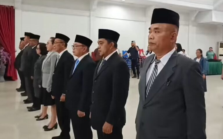 Birokrasi Lebih Baik, Albert Huppy Wounde Rotasi Jabatan Strategis di Sangihe