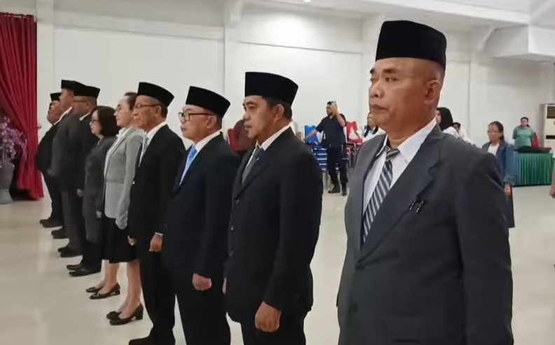 Birokrasi Lebih Baik, Albert Huppy Wounde Rotasi Jabatan Strategis di Sangihe