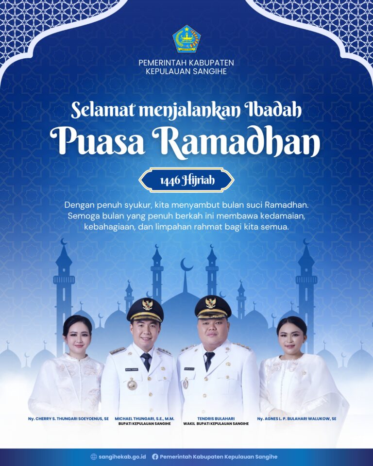 Bupati Thungari dan Wabup Bulahari Sambut Ramadan dengan Pesan Toleransi di Sangihe