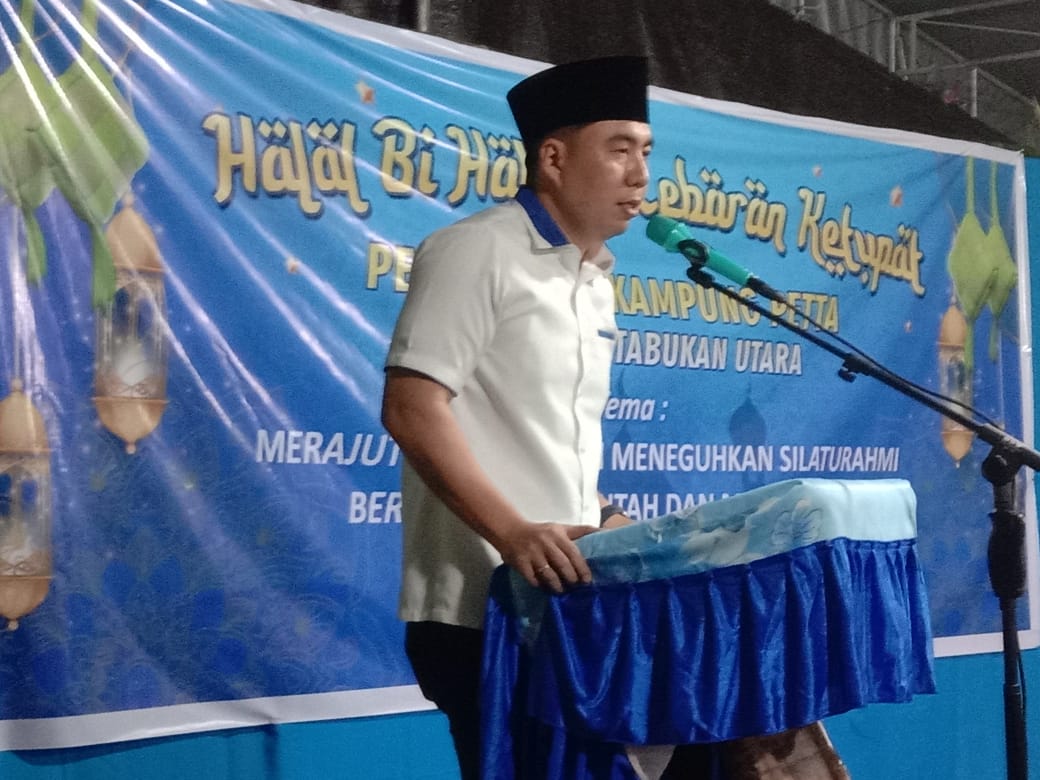 Kampung Petta Jadi Saksi Hangatnya Halalbihalal Bersama Bupati dan Wakil Bupati Sangihe