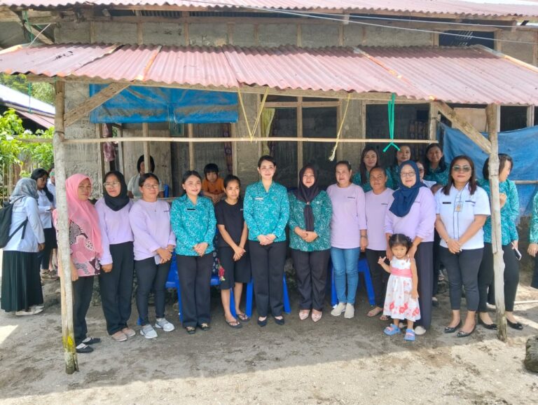 TP PKK Sangihe Kunjungi Kampung Petta Timur, Fokus Tangani Stunting