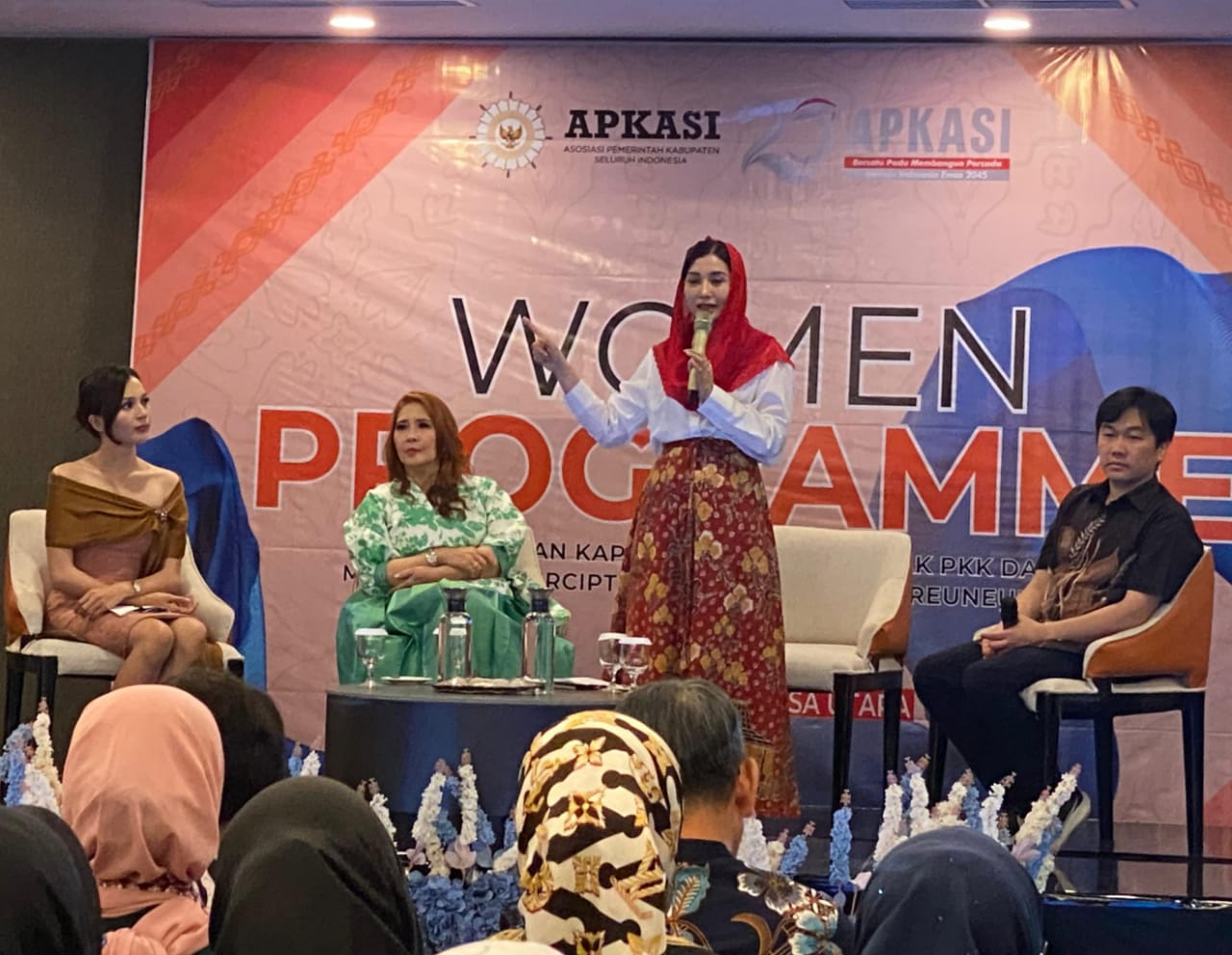 Ketua TP PKK Sangihe Hadiri Kegiatan “Women Inisiasi” Apkasi di Minahasa Utara